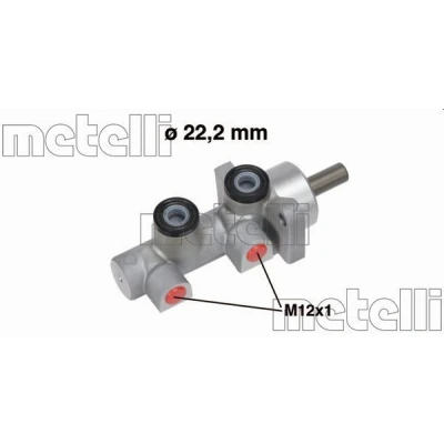 Immagine di METELLI 05 0723 Pompa Freno 22,20 Alluminio