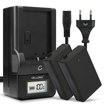 Immagine di CELLONIC® 2X Batteria D Li109 Compatibile con Pentax KP K 50 30 S1 r 500 S2 1100mAh + Caricabatterie BC109 di Ricambio, pila Caricatore