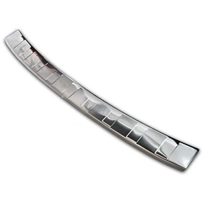 Immagine di AUTOSTYLE 2/35285 Protezione paraurti Posteriore in Acciaio Inox per Volvo V60 II 2018, Colore: Argento