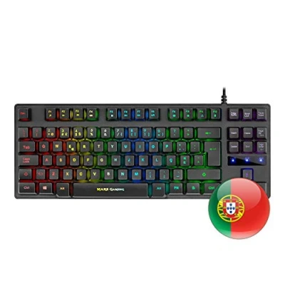 Immagine di Mars Gaming MKTKL, Tastiera H Mech RED, RGB a 8 effetti, antighosting, PT