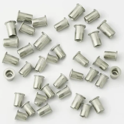 Immagine di Veda Rivetti filettati Alluminio, confezione da 100, 25xM4, 25xM5, 25xM6, 25xM8