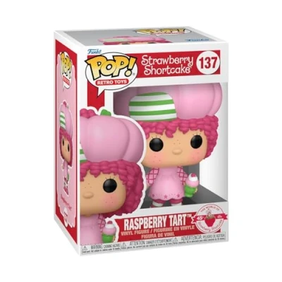 Immagine di Funko Pop! Retro Toys: Strwb SC Raspberry Torte Tart Strawberry Shortcake Figura in Vinile da Collezione Idea Regalo Merchandising Ufficiale Giocattoli per Bambini e Adulti TV Fans