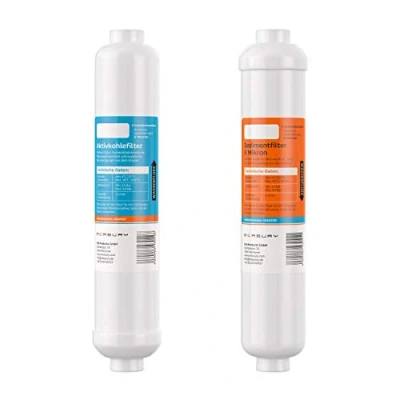 Immagine di Measury Set di filtri per osmosi sedimenti/filtro ai carboni attivi, impianto inversa, filtro ricambio
