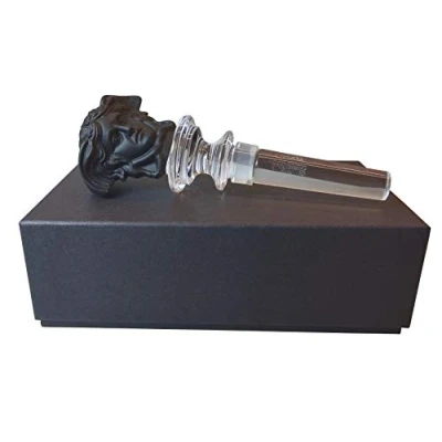 Immagine di Rosenthal Versace Tappo per Bottiglia, Collezione Treasury, Colore: Nero