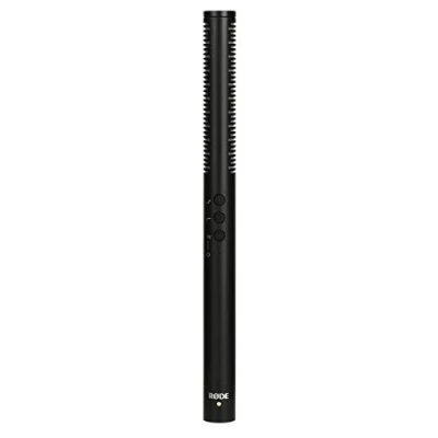 Immagine di RØDE NTG4+ Microfono a Condensatore Supercardioide Dual Powered Versatile con Boost ad Alta Frequenza Commutabile, Filtro Passa Alto e Pad per Registrazione in Location, Foley Voice Overs