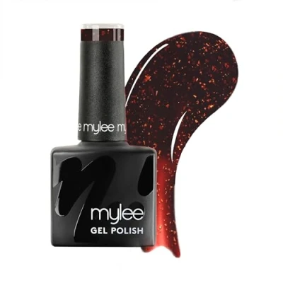 Immagine di Mylee Smalto Unghie Gel Semipermanente 8ml [A Dozen Red] Collezione San Valentino It&#039;s A Date Nail Art UV/LED Manicure, Uso Professionale e Domestico, Lunga Durata, Facile da Applicare