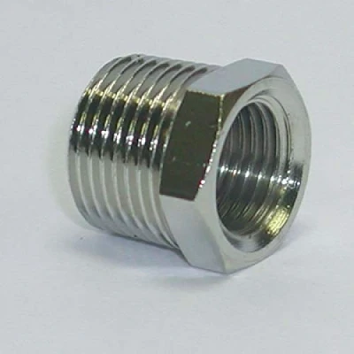 Immagine di Mecafer Adattatore a vite 3/8 m 1/4 f Grigio