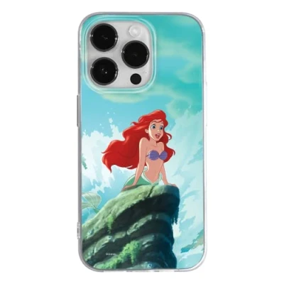 Immagine di Ert Group custodia per cellulare Apple Iphone 14 PRO originale e con licenza ufficiale Disney, modello Ariel 001 adattato in modo ottimale alla forma dello smartphone, TPU