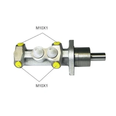 Immagine di HELLA 8AM 355 501 841 Pompa Freno 22,2 Ghisa grigia M10 x 1 (x4) FIAT: Punto II Hatchback, Grande Hatchback