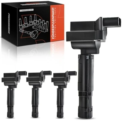Immagine di 4 bobine di accensione Sostituzione per Classe C W203 S203 CL203 E W211 S211 SLK R171 CLK 209 I4 1.8L benzina 2002 2009 A0001501580