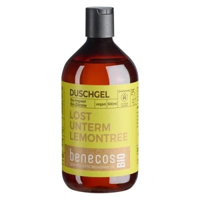 Immagine di benecos Bio Gel doccia allo zenzero biologico + limone LOST UNTERM LEMONTREE vegano plastica riciclata