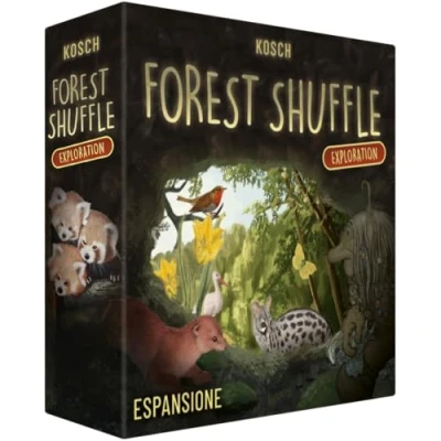 Immagine di Asmodee Forest Shuffle: Exploration Espansione Gioco da Tavolo di strategia, 1 5 Giocatori, 10 Anni, Edizione in Italiano