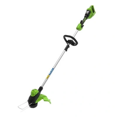 Immagine di Greenworks Decespugliatore a batteria 24 V, diametro di taglio 33 cm, filo 2 mm, Max 5600 TR/Min, velocità massima giri/min (batteria e caricabatterie non inclusi)