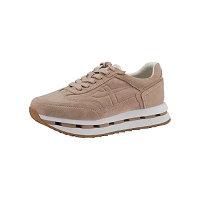 Immagine di Tamaris Sneakers basse, Donna, Taglia: 39, Old rose Pelle e tessuto
