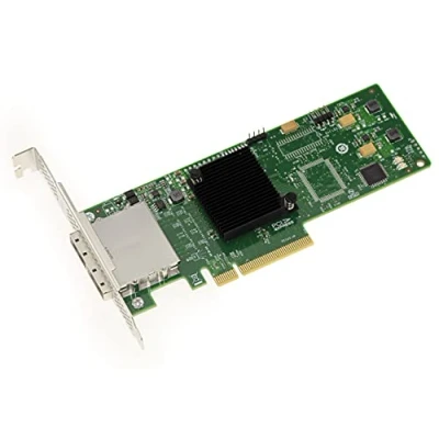 Immagine di Kalea INFORMATIQUE Scheda Controller PCIe 2.0 SAS 6GB con 8 Porte Interne. Modello OEM 2008 staffe a Profilo Alto e Basso.