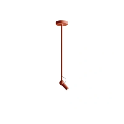 Immagine di Plafoniera LED Kundalini Bird, rosso mattone