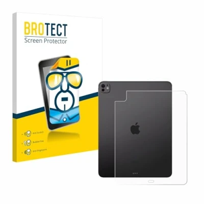 Immagine di brotect Pellicola Protettiva per Apple iPad Pro 13&quot; WiFi 2024 (Posteriore) Protezione Schermo [Trasparente, Anti Impronte]