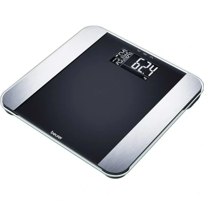 Immagine di Beurer BF LE Bilancia per lanalisi corporea Portata max.=150 kg Nero, Argento