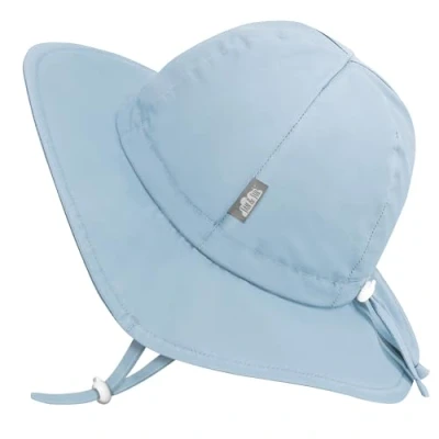 Immagine di Jan &amp; Jul Grow with Me Cappello da sole in cotone per neonati e bambini, azzurro, 6 24 Monate