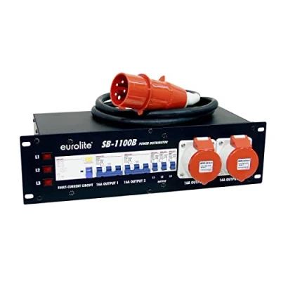 Immagine di Eurolite Distributore di corrente CEE 30248376 400 V 32 A