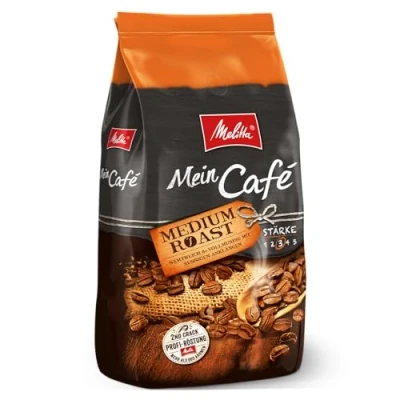 Immagine di Melitta My Café Medium Roast, chicchi di caffè interi, spessore 3, 1 kg