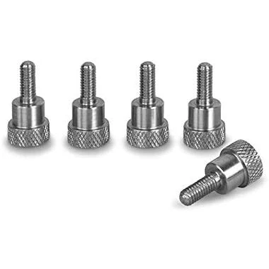 Immagine di PrecisionGeek Viti zigrinate/vite a spalla M5 x 10mm Acciaio Inossidabile 5 pz
