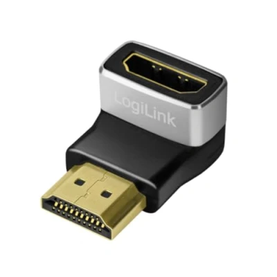 Immagine di LogiLink AH0005A HDMI Adattatore [1x Presa 1x Spina HDMI] Nero Grigio