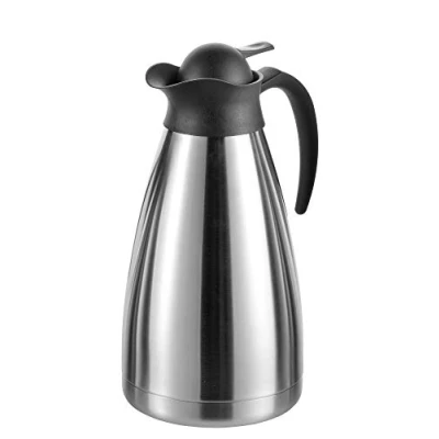 Immagine di Esmeyer Thermoart Caraffa Termica THERMOART, Contenuto: 1,5 Litri, Altezza: 280 mm, con Acciaio Inox infrangibile ed è Facile da Usare Una Sola Mano