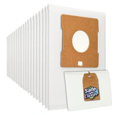 Immagine di 20 sacchetti per aspirapolvere compatibili con AmazonBasics da 3 l, Amazon Basics W11, Swirl Y101, Menalux 4000, VCB43B1 70EU4