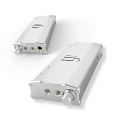 Immagine di Preamplificatore iFi Micro iTube e amplificatore per cuffie desktop iCAN SE con XBass 3D olografico