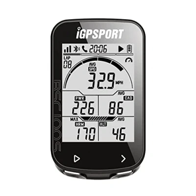 Immagine di BSC100S Ciclocomputer GPS,ANT+ Computer da bicicletta Senza fili Impermeabile IPX7 Tachimetro e Contachilometri con Schermo Retroilluminato Automatico 2,6 Inch, 40 ore di durata della batteria