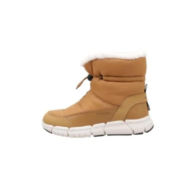 Immagine di Geox J Flexyper Stivali da neve per bambini, Taglia: 36, Dark yellow Tessuto / sintetico