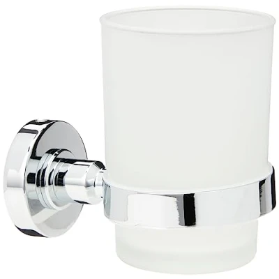 Immagine di Ideal Standard A9120AA Serie IOM portaspazzolino in vetro con supporto, cromato