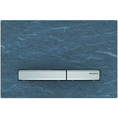 Immagine di Geberit 115788JM2 Placca di Comando, Cromo/Ardesia Mustang