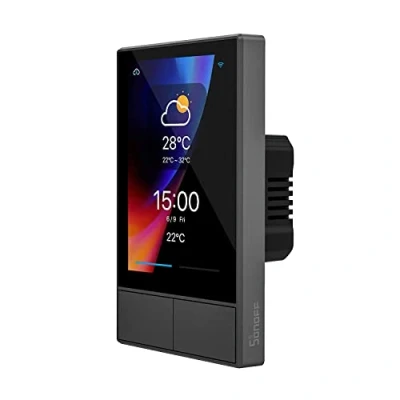 Immagine di NSPanel Smart Switch Home, Alexa, Google, eWeLink US Nero