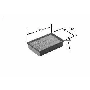 Immagine di CLEAN FILTER MA 125 filtro aria 47mm Cartuccia FIAT: Panda I Hatchback, Uno Tipo LANCIA: Y10, AUTOBIANCHI: Y10 Hatchback