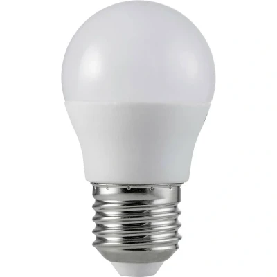 Immagine di Müller Licht 401015 LED (monocolore) ERP F (A G) E27 Forma di goccia 4.5 W = 40 Bianco caldo 1 pz.