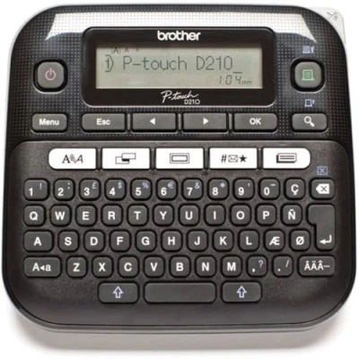 Immagine di Brother PTD210ZG1 Dispositivo di Etichettatura, Nero, Maneggevole