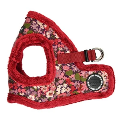 Immagine di Puppia Pettorina per cani di piccola e media taglia GIANNI HARNESS B regolabile confortevole Wine Red