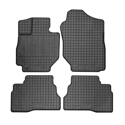 Immagine di AutoStyle CK RSZ05 Set tappetino Gomma piena anteriore e posteriore 4 nero SUZUKI: Jimny IV SUV