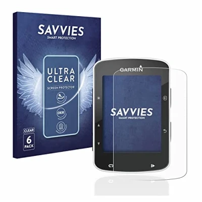 Immagine di savvies (6 Pezzi Pellicola Protettiva per Garmin Edge 520/820 Protezione Schermo Trasparente