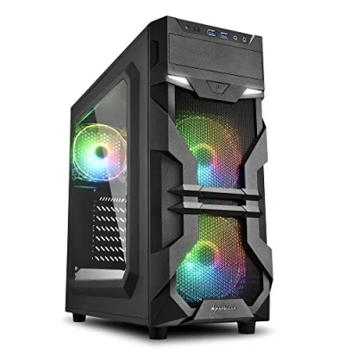Immagine di Sharkoon VG7 W RGB Midi Tower PC Case Nero