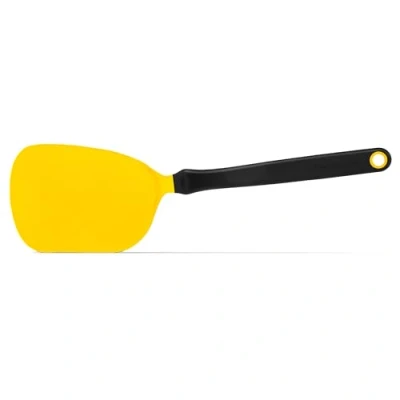 Immagine di Dreamfarm Chopula Spatola da cucina super flessibile, per sminuzzare, tritare e servire il cibo in padella, colore: giallo