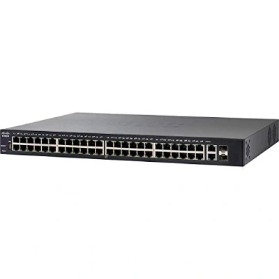 Immagine di Smart switch SG250X 48 con porte Gigabit Ethernet (GbE) + 4 10 combinate SFP+, protezione limitata a vita (SG250X K9 EU)