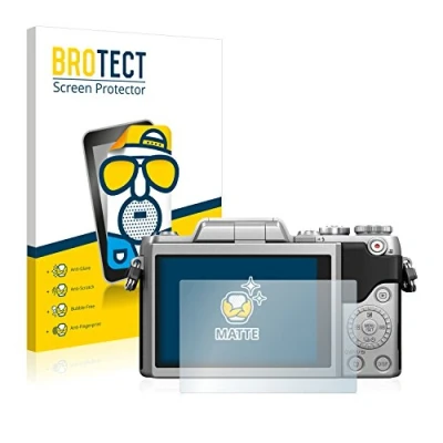 Immagine di brotect Pellicola Protettiva Opaca per Panasonic Lumix DMC GF7 Anti Riflesso (2 Pezzi)