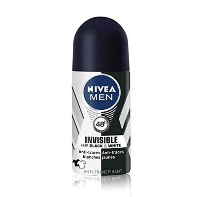 Immagine di Uomini Nivea Deodorant Bille Invisibile in bianco e nero di alimentazione 50 ml Set 2