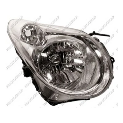 Immagine di PRASCO SZ0074813 fari Dx H4 con motore regolazione assetto