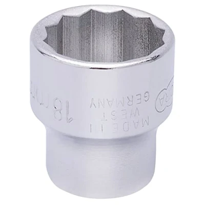 Immagine di Draper 25945 18Mm 3/8&quot; Square Drive Elora Bi Hexagon Socket