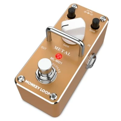 Immagine di MONKEY LOOP ML MD1 Pedal Metal Distorsion para Guitarra
