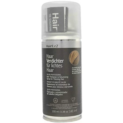 Immagine di Hairfor2 spray per uomini e donne con perdita di capelli sottili (100ml, Biondo scuro)